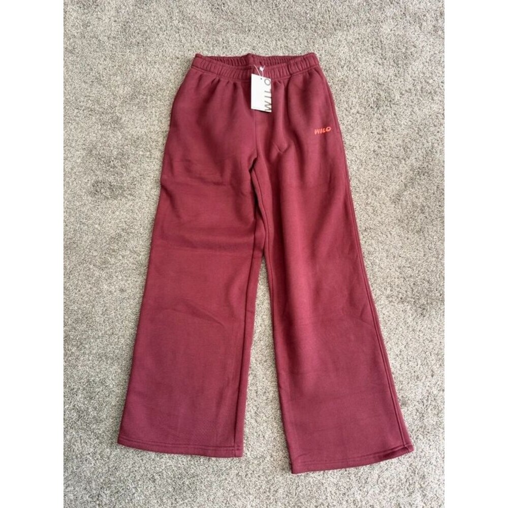 Wilo The Label Size Medium Wide Leg Sweatpants